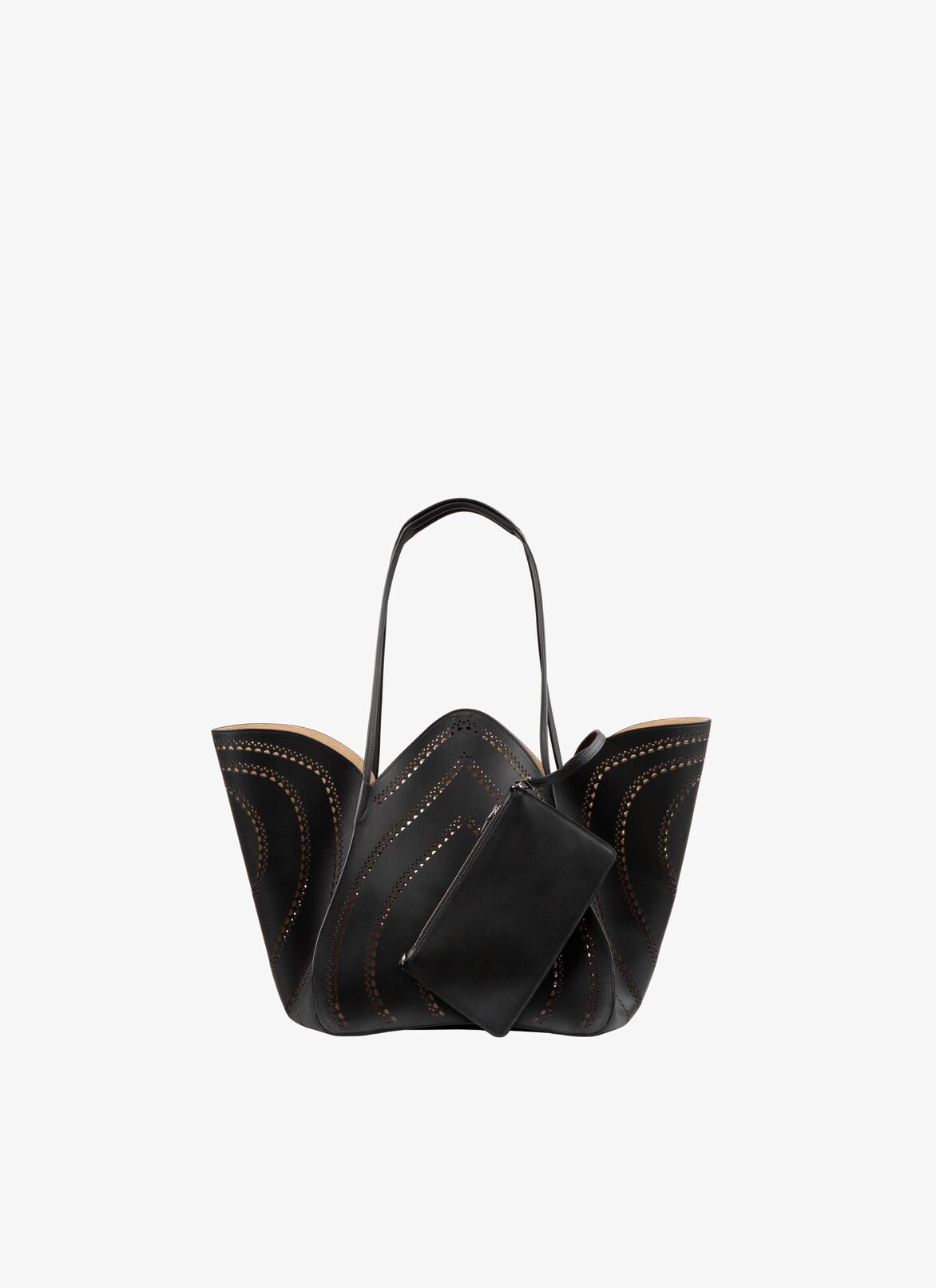 Lili 24 tote bag ALAÏA BLACK LILI 24 TOTE BAG